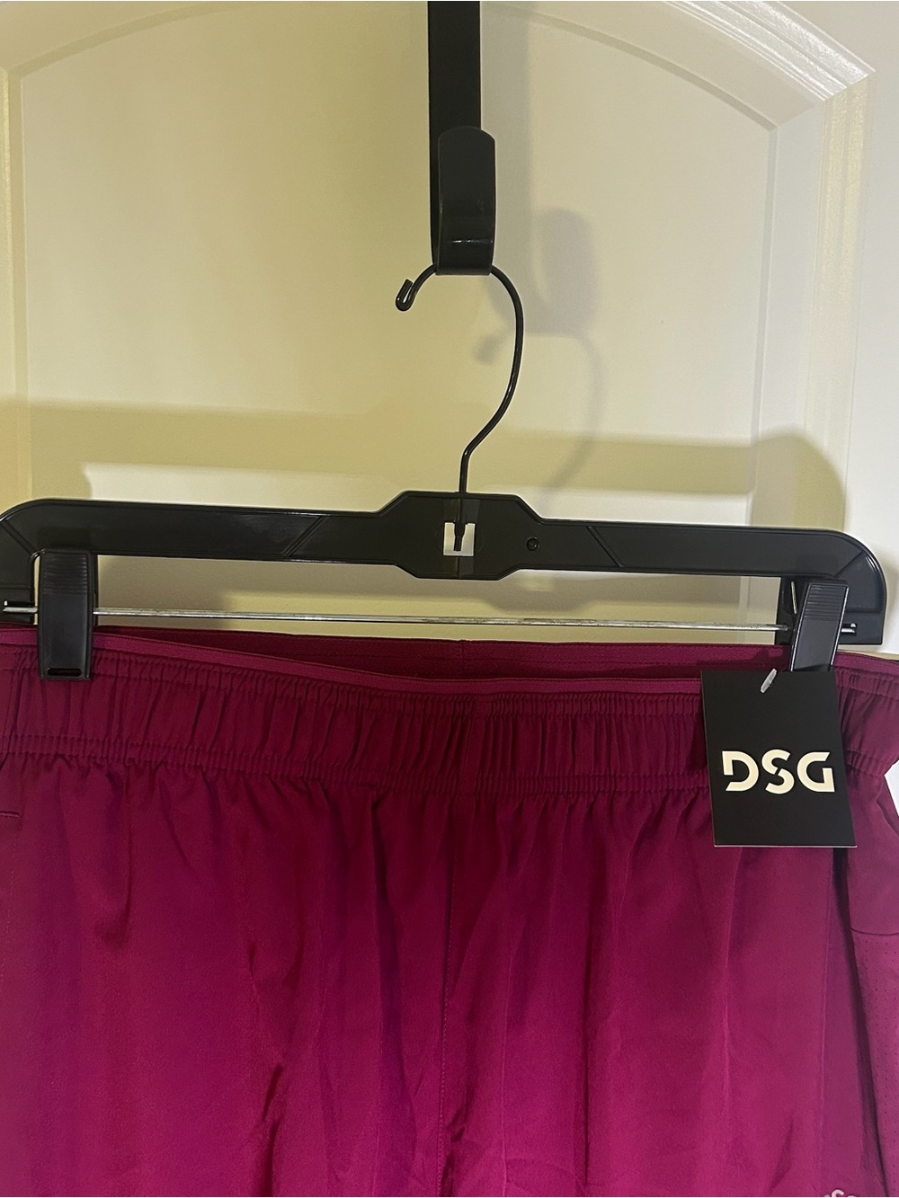 DSG Men’s Raspberry Sherbet 7” Stride Brief LinedShorts Sz L NWT - Picture 2 of 11